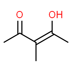 ChemSpider 2D Image | (3Z)-4-Hydroxy-3-methyl-3-penten-2-one | C6H10O2