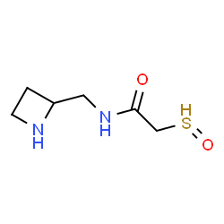 ChemSpider 2D Image | N-(azetidin-2-ylmethyl)-2-(oxo-$l^{3}-sulfanyl)acetamide | C6H11N2O2S