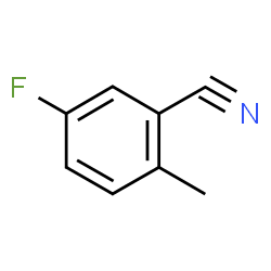 ChemSpider 2D Image | 5-Fluoro-2-methylbenzonitrile | C8H6FN