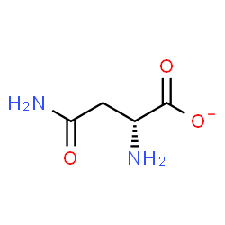 ChemSpider 2D Image | (2R)-2,4-Diamino-4-oxobutanoate | C4H7N2O3