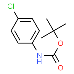 ChemSpider 2D Image | N-Boc-4-chloroaniline | C11H14ClNO2