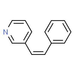 ChemSpider 2D Image | 3-[(Z)-2-Phenylvinyl]pyridine | C13H11N