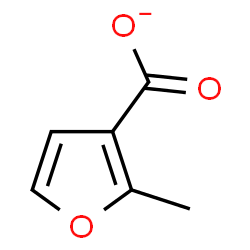 ChemSpider 2D Image | 2-Methyl-3-furoate | C6H5O3