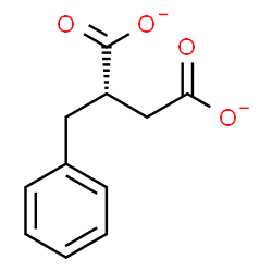 ChemSpider 2D Image | (2S)-2-Benzylsuccinate | C11H10O4
