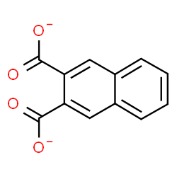 ChemSpider 2D Image | 2,3-Naphthalenedicarboxylate | C12H6O4