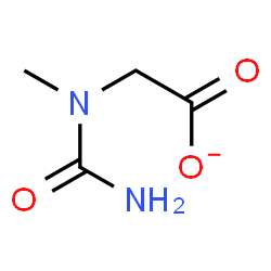ChemSpider 2D Image | [Carbamoyl(methyl)amino]acetate | C4H7N2O3