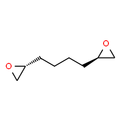 ChemSpider 2D Image | (2R,2'R)-2,2'-(1,4-Butanediyl)dioxirane | C8H14O2