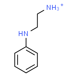 ChemSpider 2D Image | 2-Anilinoethanaminium | C8H13N2