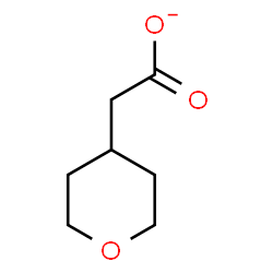 ChemSpider 2D Image | Tetrahydro-2H-pyran-4-ylacetate | C7H11O3
