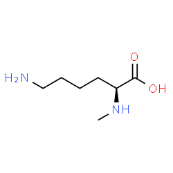 ChemSpider 2D Image | N(alpha)-methyl-L-lysine | C7H16N2O2