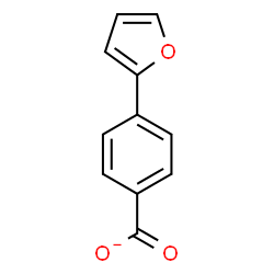 ChemSpider 2D Image | 4-(2-Furyl)benzoate | C11H7O3
