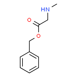 ChemSpider 2D Image | Benzyl N-methylglycinate | C10H13NO2