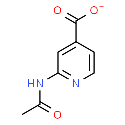 ChemSpider 2D Image | 2-Acetamidoisonicotinate | C8H7N2O3
