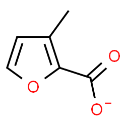 ChemSpider 2D Image | 3-Methyl-2-furoate | C6H5O3