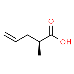 ChemSpider 2D Image | (2S)-2-Methyl-4-pentenoic acid | C6H10O2