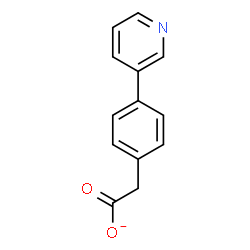 ChemSpider 2D Image | [4-(3-Pyridinyl)phenyl]acetate | C13H10NO2