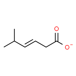 ChemSpider 2D Image | (3E)-5-Methyl-3-hexenoate | C7H11O2