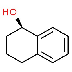 ChemSpider 2D Image | (R)-(-)-alpha-Tetralol | C10H12O