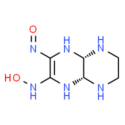 ChemSpider 2D Image | (4aS,8aR)-N-Hydroxy-3-nitroso-1,4,4a,5,6,7,8,8a-octahydropyrazino[2,3-b]pyrazin-2-amine | C6H12N6O2