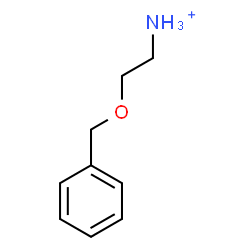 ChemSpider 2D Image | 2-(Benzyloxy)ethanaminium | C9H14NO
