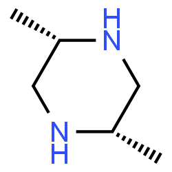 ChemSpider 2D Image | (2S,5S)-2,5-Dimethylpiperazine | C6H14N2