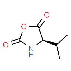 ChemSpider 2D Image | (4R)-4-Isopropyl-1,3-oxazolidine-2,5-dione | C6H9NO3