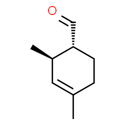 ChemSpider 2D Image | (1R,2R)-2,4-Dimethyl-3-cyclohexene-1-carbaldehyde | C9H14O