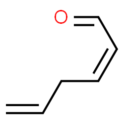 ChemSpider 2D Image | (2Z)-2,5-Hexadienal | C6H8O