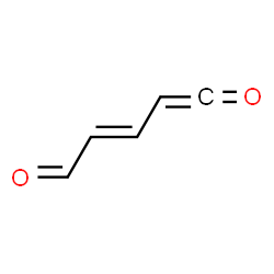 ChemSpider 2D Image | (2E)-5-Oxo-2,4-pentadienal | C5H4O2
