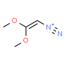 ChemSpider 2D Image | 2,2-Dimethoxyethenediazonium | C4H7N2O2