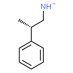 ChemSpider 2D Image | [(2S)-2-Phenylpropyl]azanide | C9H12N
