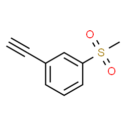 ChemSpider 2D Image | 1-ethynyl-3-methanesulfonylbenzene | C9H8O2S