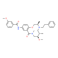 ChemSpider 2D Image | 3-methoxy-N-[(4R,7S,8R)-8-methoxy-4,7,10-trimethyl-11-oxo-5-(2-phenylethyl)-2-oxa-5,10-diazabicyclo[10.4.0]hexadeca-1(12),13,15-trien-14-yl]benzamide | C33H41N3O5