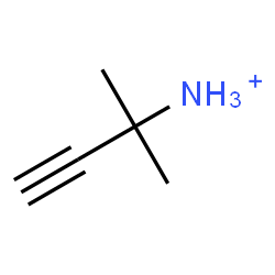 ChemSpider 2D Image | 2-Methyl-3-butyn-2-aminium | C5H10N