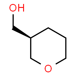 ChemSpider 2D Image | (3R)-Tetrahydro-2H-pyran-3-ylmethanol | C6H12O2