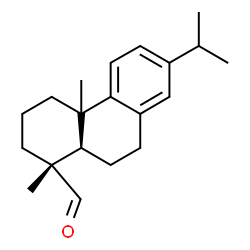 ChemSpider 2D Image | (10xi)-Abieta-8(14),9(11),12-trien-18-al | C20H28O