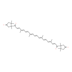 ChemSpider 2D Image | kappa,kappa-Carotene-3,3',6,6'-tetrone | C40H52O4