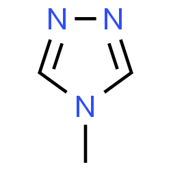 ChemSpider 2D Image | 4-Methyl-1,2,4-triazole | C3H5N3