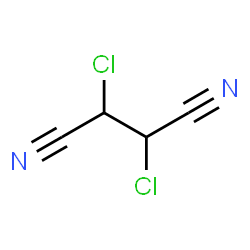 ChemSpider 2D Image | 2,3-Dichlorosuccinonitrile | C4H2Cl2N2
