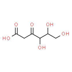 ChemSpider 2D Image | 2-Deoxyhex-3-ulosonic acid | C6H10O6