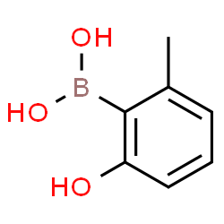 ChemSpider 2D Image | (2-Hydroxy-6-methylphenyl)boronic acid | C7H9BO3