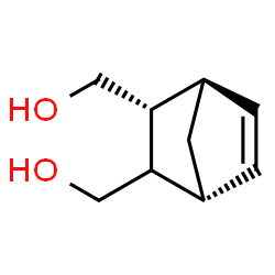 ChemSpider 2D Image | (1R,2R,4R)-Bicyclo[2.2.1]hept-5-ene-2,3-diyldimethanol | C9H14O2