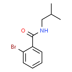 ChemSpider 2D Image | 2-Bromo-N-isobutylbenzamide | C11H14BrNO