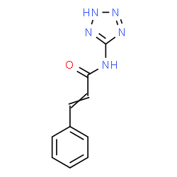 ChemSpider 2D Image | 3-Phenyl-N-(2H-tetrazol-5-yl)acrylamide | C10H9N5O