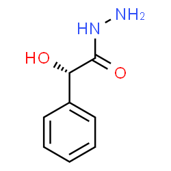 ChemSpider 2D Image | (2S)-2-Hydroxy-2-phenylacetohydrazide | C8H10N2O2