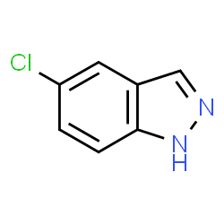 ChemSpider 2D Image | 5-Chloroindazole | C7H5ClN2