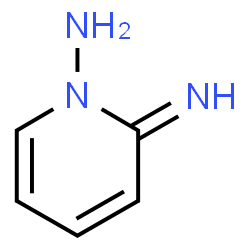 ChemSpider 2D Image | 2-Imino-1(2H)-pyridinamine | C5H7N3