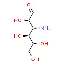 ChemSpider 2D Image | 3-Amino-3-deoxy-D-altrose | C6H13NO5