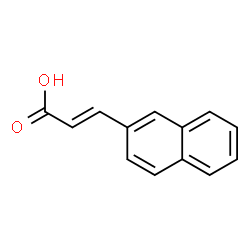 ChemSpider 2D Image | 2-Naphthylacrylic acid | C13H10O2