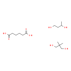 ChemSpider 2D Image | adipic acid;butane-1,3-diol;2,2-dimethylpropane-1,3-diol | C15H32O8